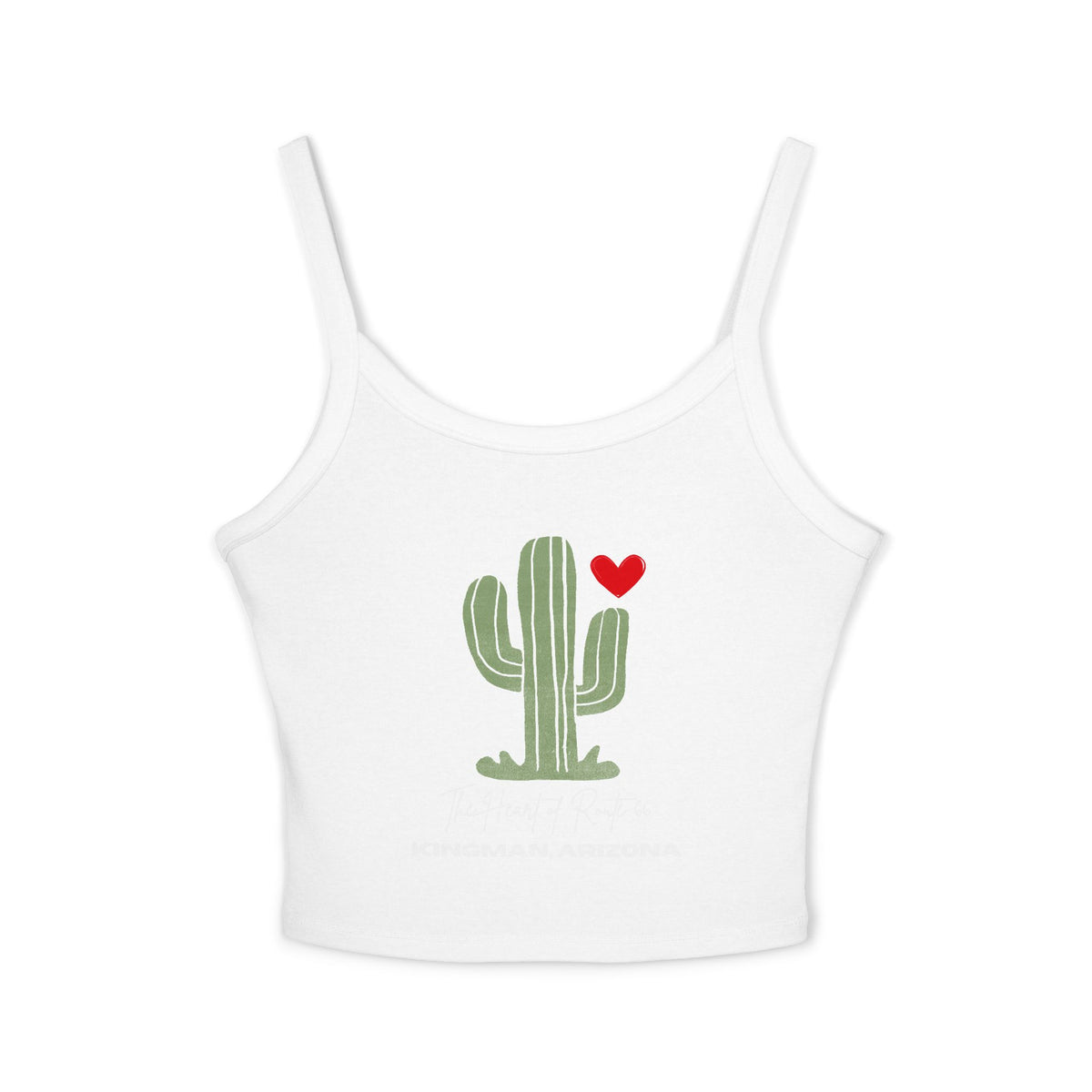 Kingman, AZ: Route 66 Women’s Spaghetti Strap Tank