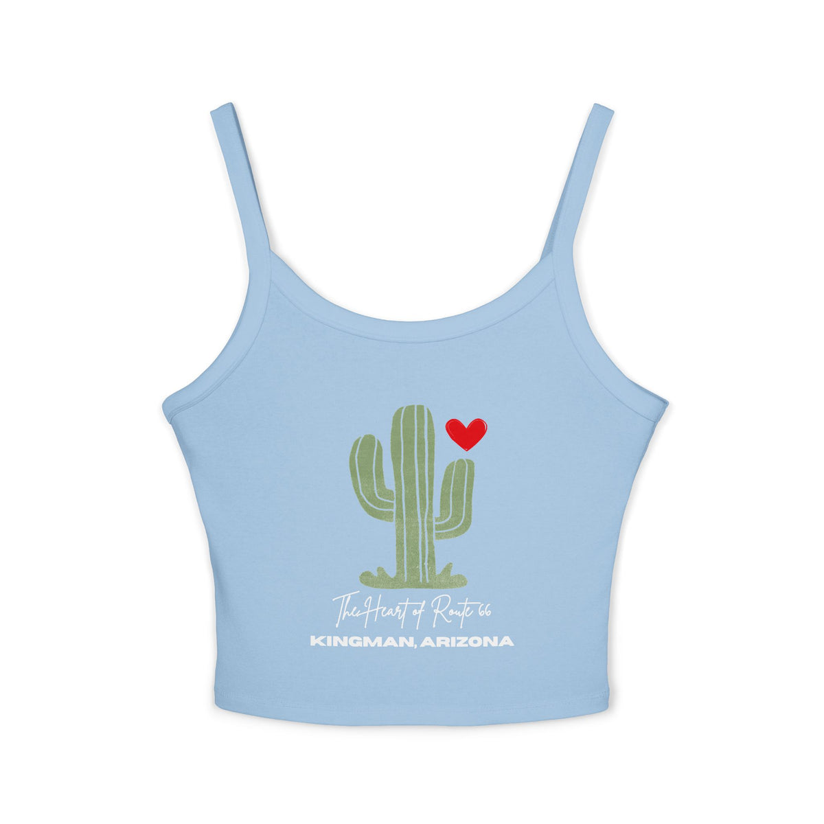 Kingman, AZ: Route 66 Women’s Spaghetti Strap Tank
