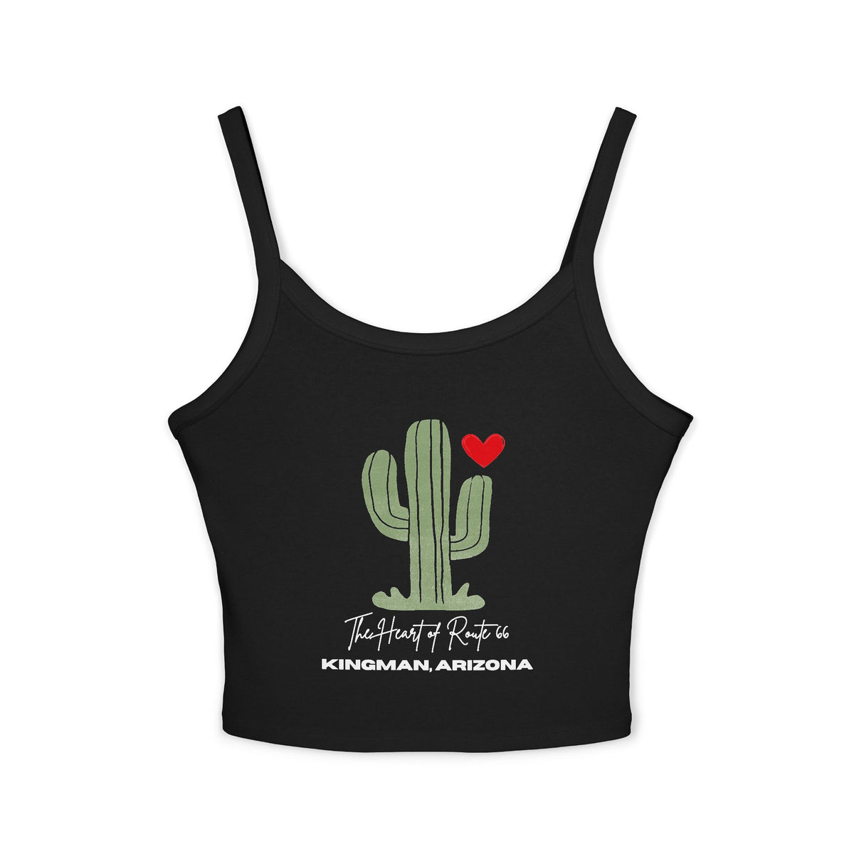 Kingman, AZ: Route 66 Women’s Spaghetti Strap Tank