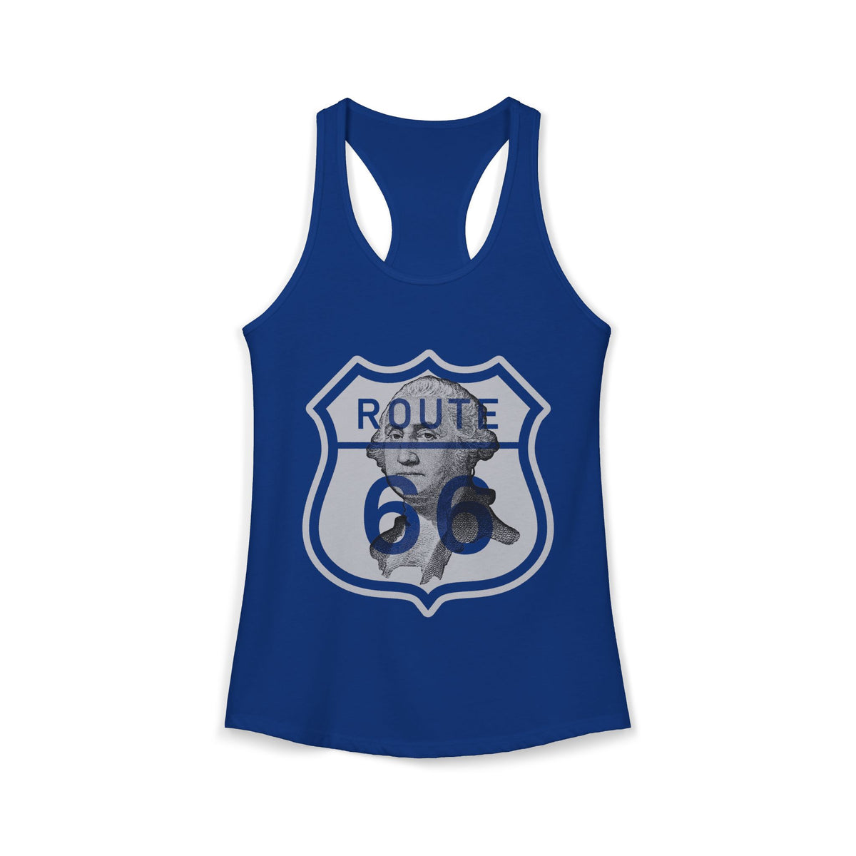 George Washington Route 66 Women’s Racerback Tank