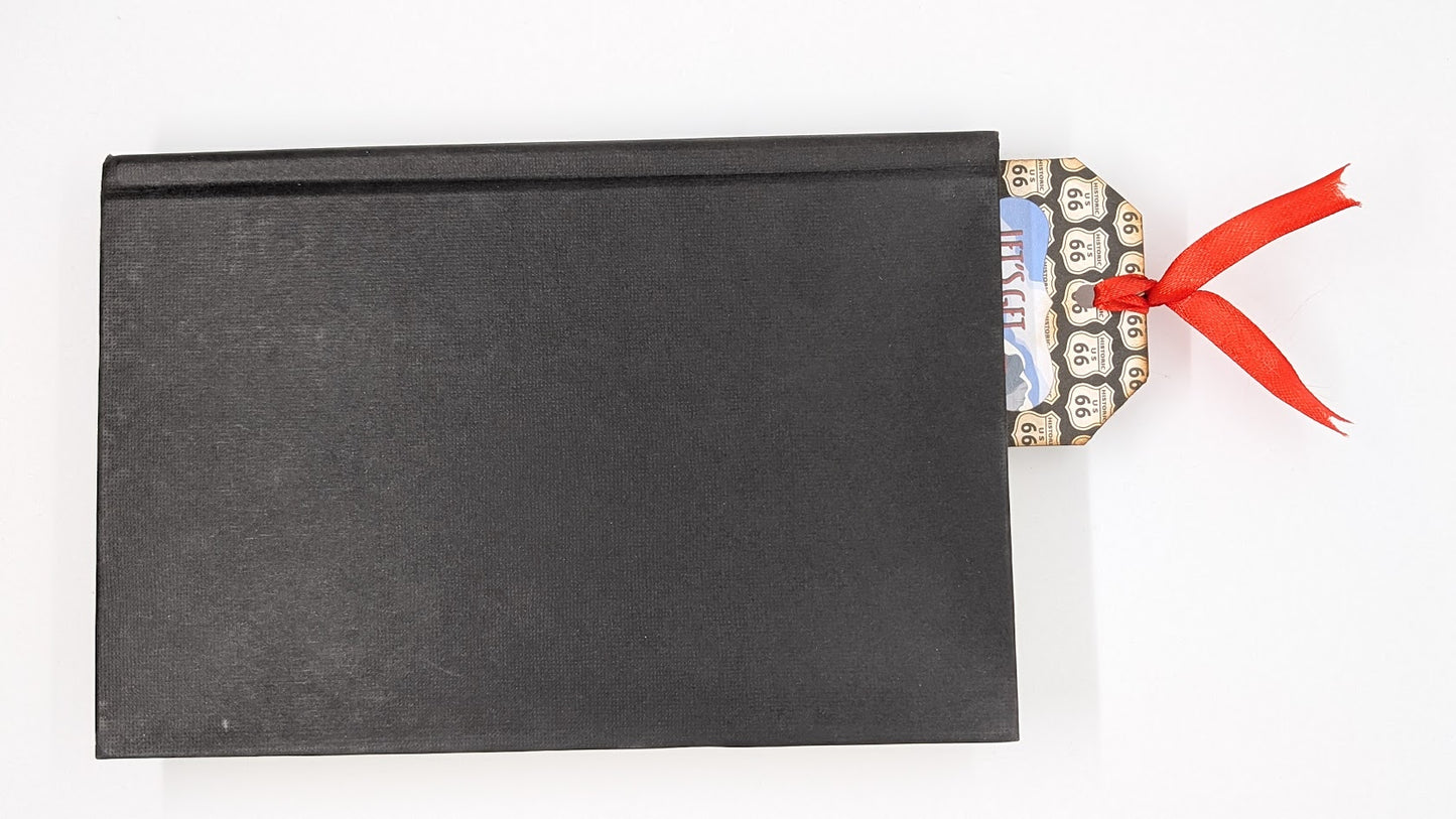 Route 66 Vintage-Style Bookmarks – Handmade Travel - Inspired Set of 3
