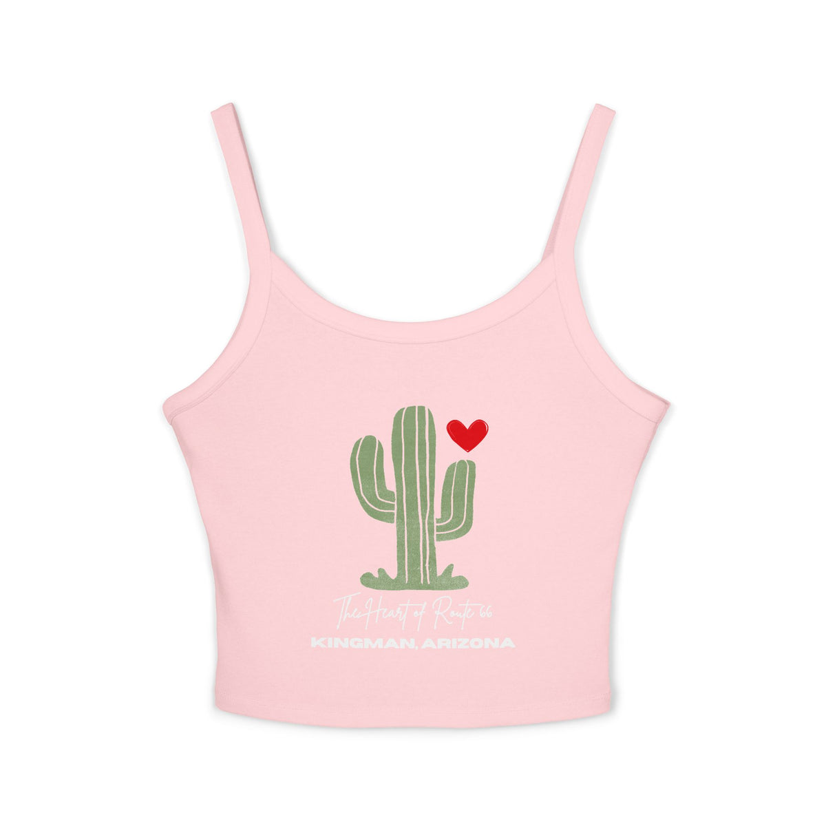 Kingman, AZ: Route 66 Women’s Spaghetti Strap Tank