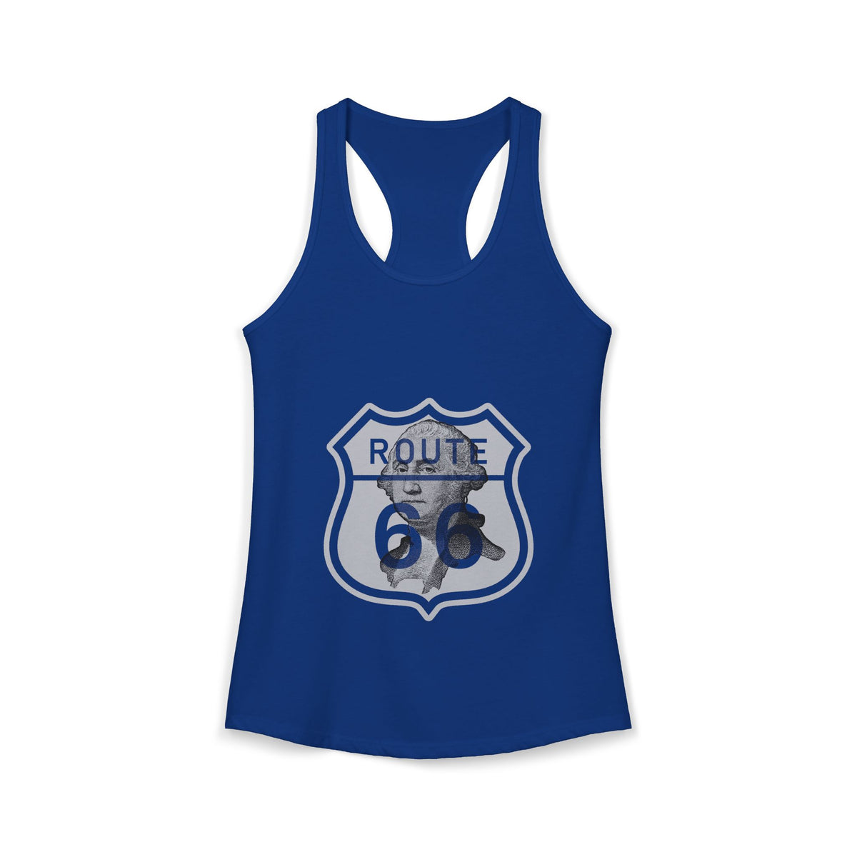 George Washington Route 66 Women’s Racerback Tank