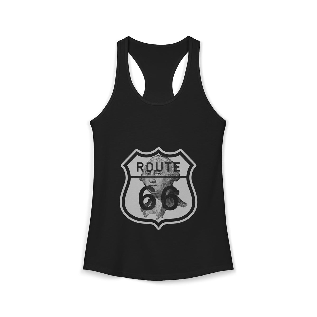 George Washington Route 66 Women’s Racerback Tank