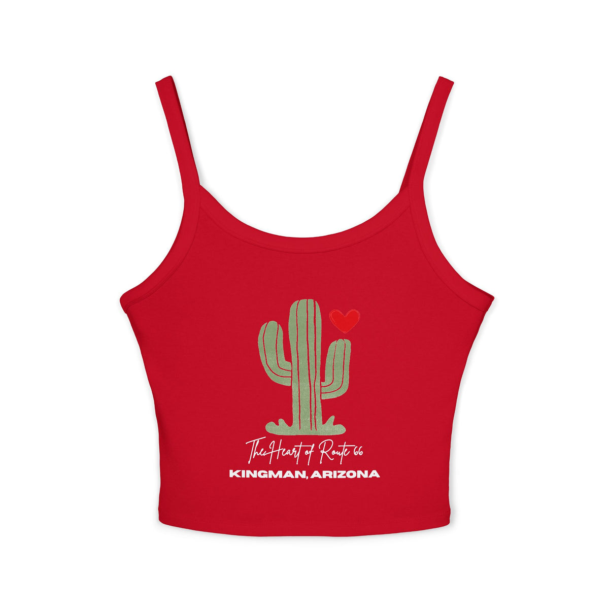 Kingman, AZ: Route 66 Women’s Spaghetti Strap Tank