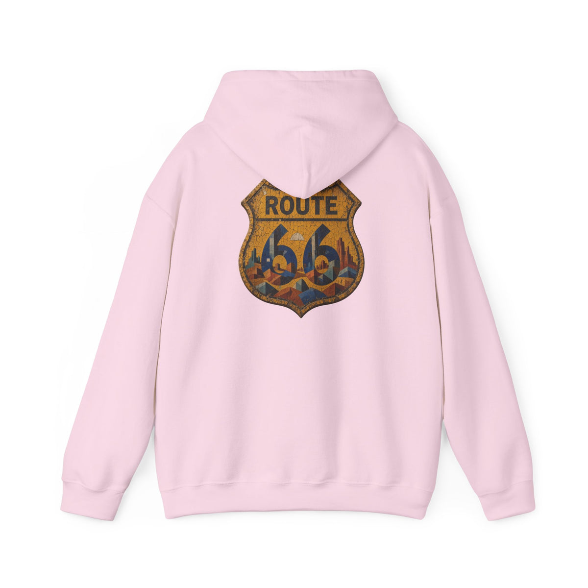Route 66 Mosaic Shield Unisex Heavy Blend™ Hoodie
