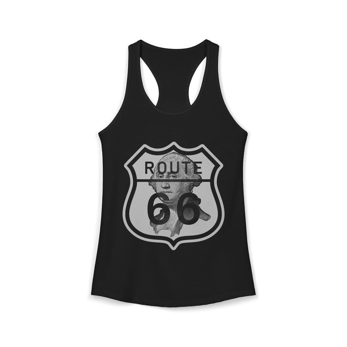 George Washington Route 66 Women’s Racerback Tank