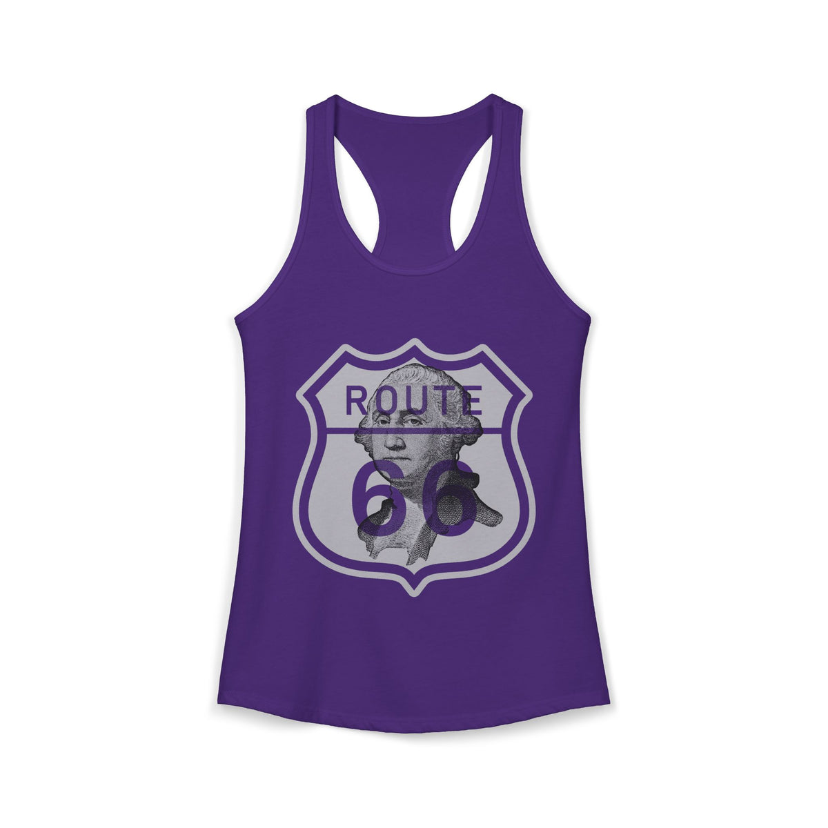 George Washington Route 66 Women’s Racerback Tank