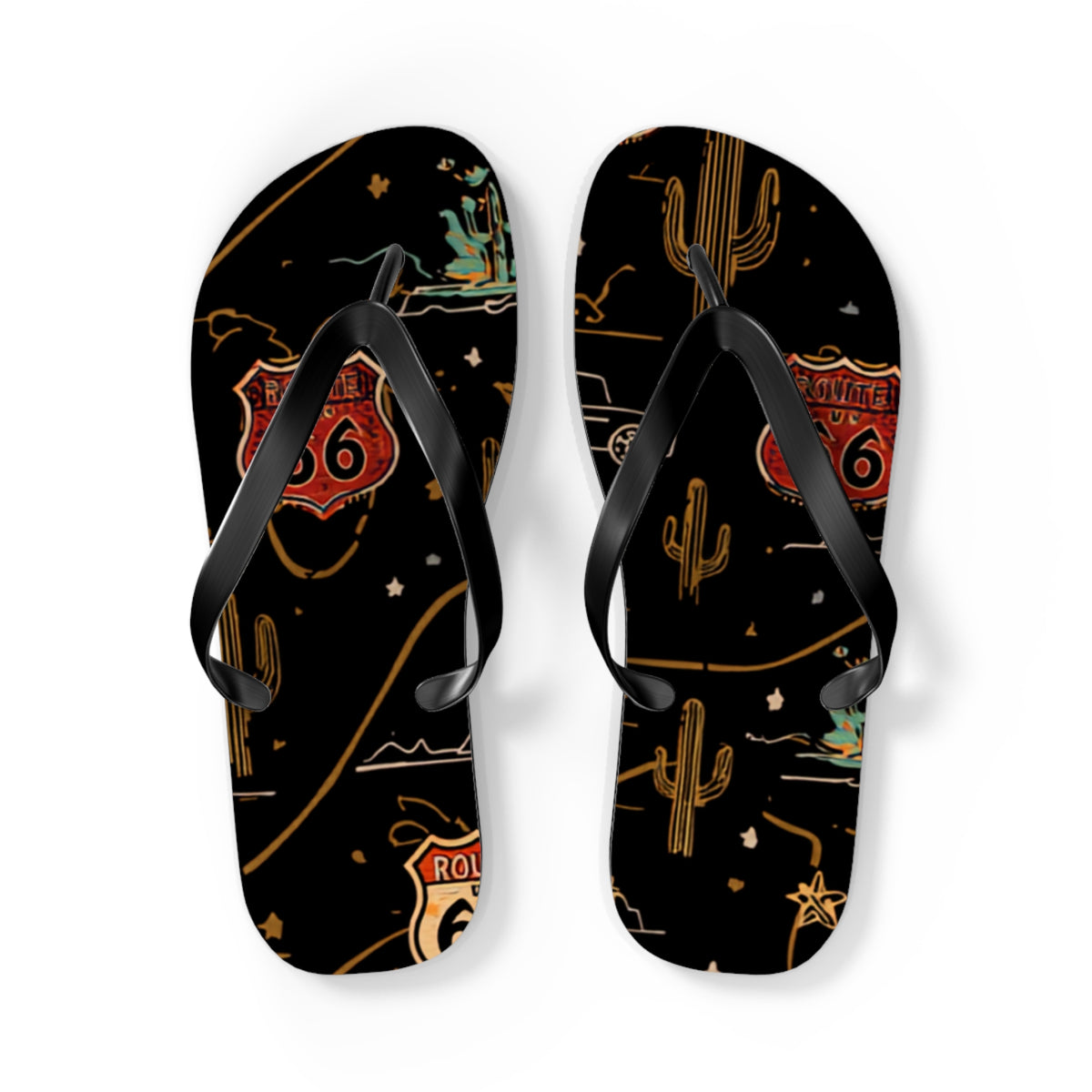 Route 66 Desert Nights Flip Flops