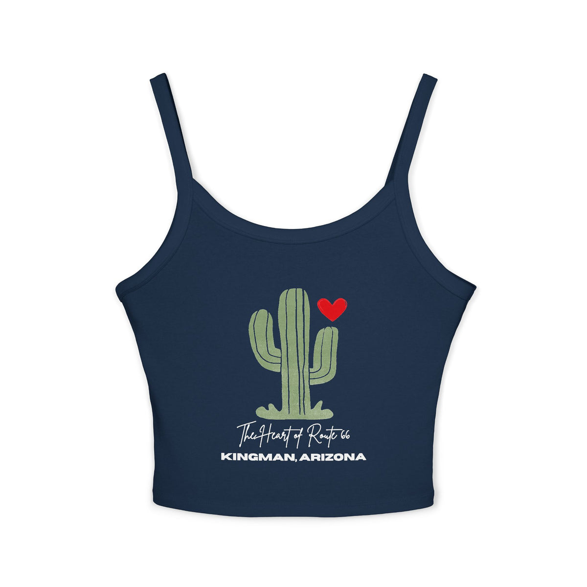 Kingman, AZ: Route 66 Women’s Spaghetti Strap Tank