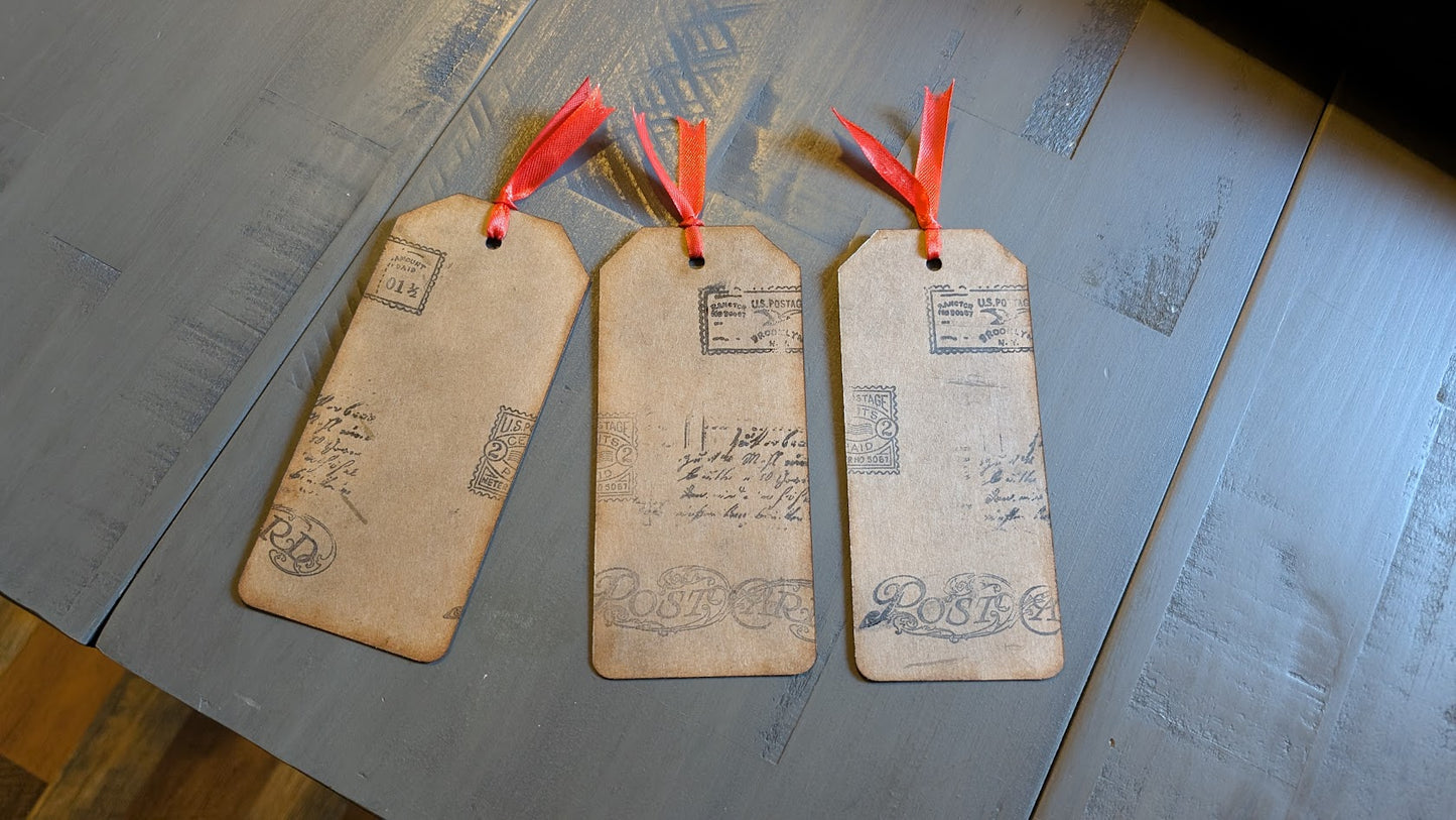 Route 66 Vintage-Style Bookmarks – Handmade Travel - Inspired Set of 3