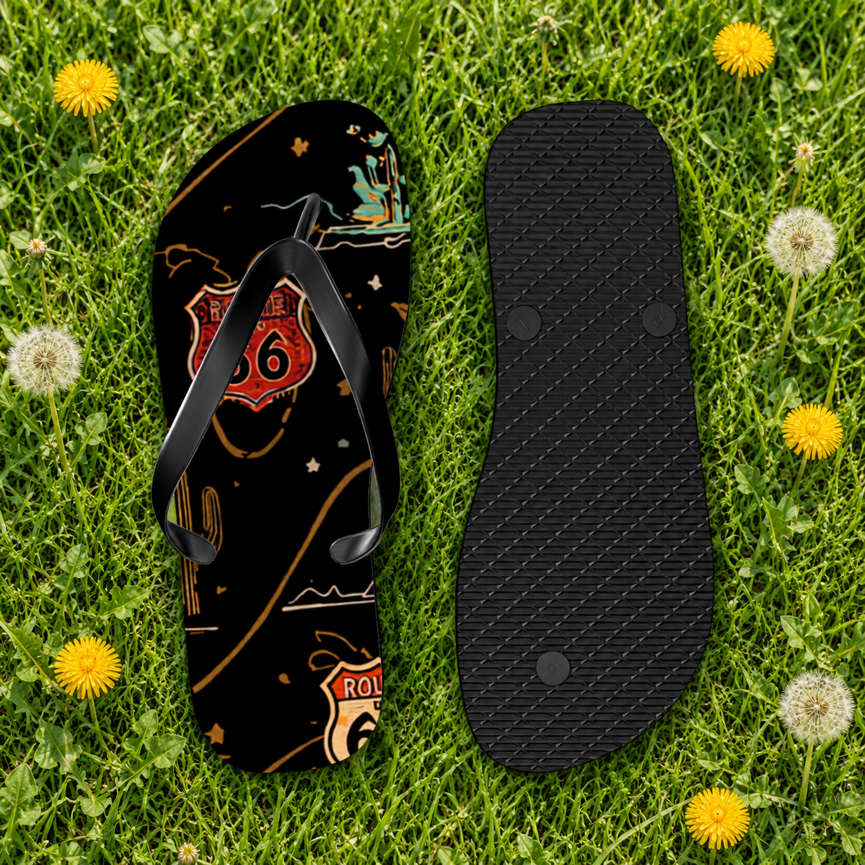 Route 66 Desert Nights Flip Flops
